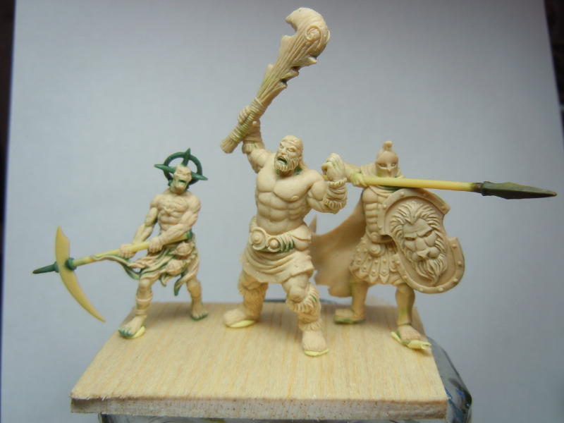 Hell Warrior + Heracles + Hopplite
